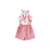 Pink Rose Short Set