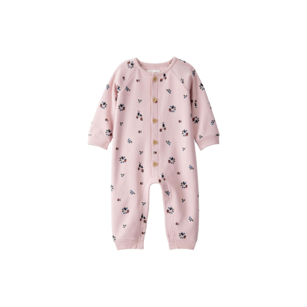 Pink Floral Jumpsuit
