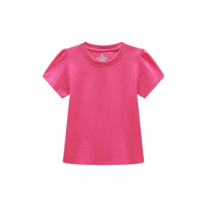 Pink Round Collar Tee