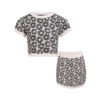 15 B&W Sweater Short Set
