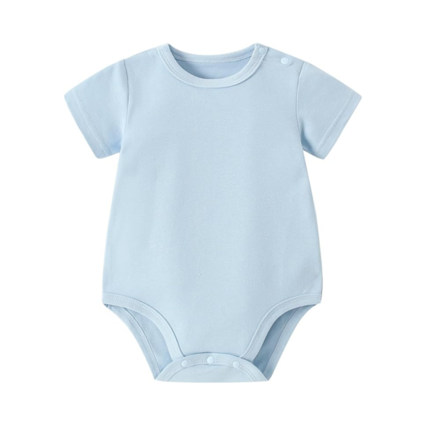 Baby Blue Round Bodysuit