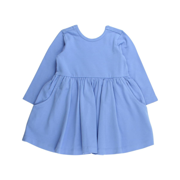 Periwinkle Blue Twirl Dress