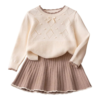 Khaki Skirt Short Set