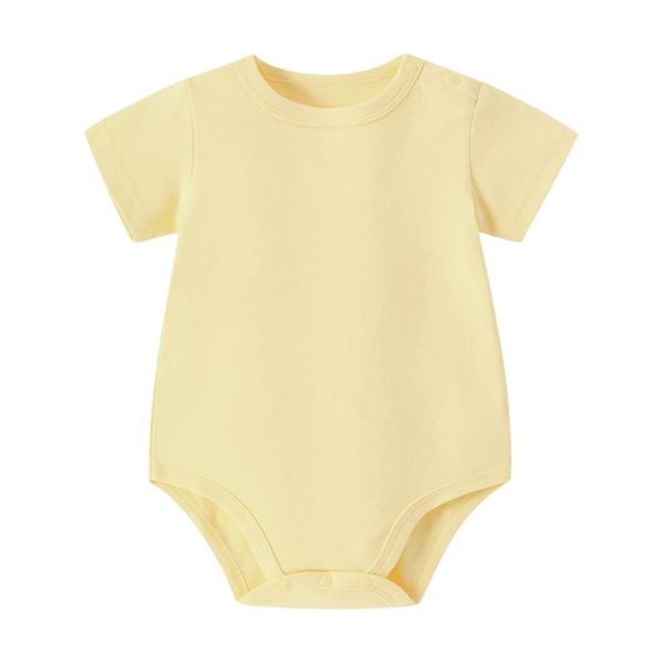 Yellow Round Bodysuit