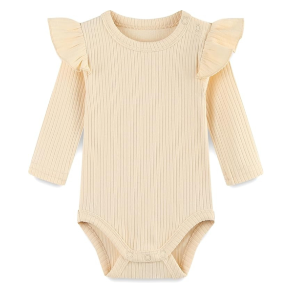 Apricot Collared Romper