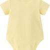 Yellow Round Bodysuit
