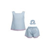 Blue Rose Short Set