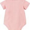 Pink Round Bodysuit