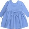 Periwinkle Blue Twirl Dress