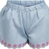 Blue Rose Short Set