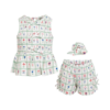 Green Blue Short Set