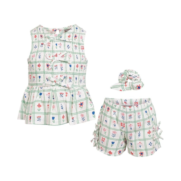 Green Blue Short Set