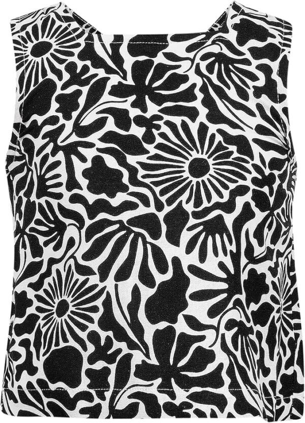 81-A3Lry7mL._AC_SX679_ Black Floral Skirt Set
