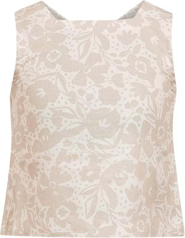 81-x2RJzqrL._AC_SX679_ Beige Floral Skirt Set