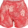 Red Blossom Short Set