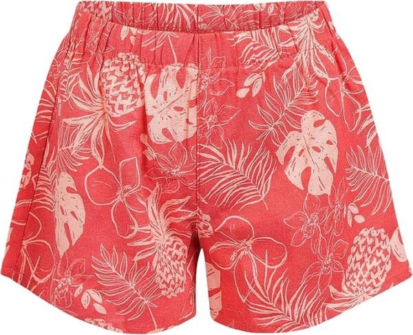 Red Blossom Short Set