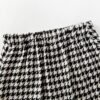 B&W Houndstooth Skirt