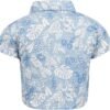 81f4RmNDTRL._AC_SX679_ Blue Floral Skirt Set
