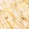 Yellow Botanical Dress